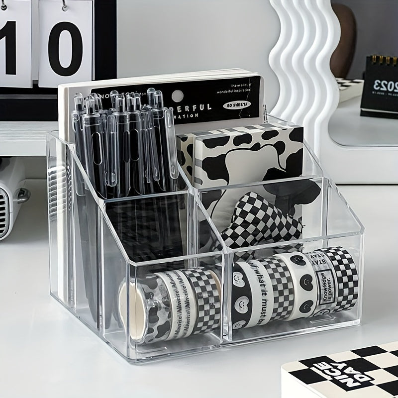 Acrylic Office Storage Box Large Capacity File Box