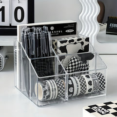 Acrylic Office Storage Box Large Capacity File Box