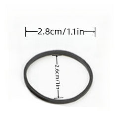 100pcs High Elasticity Leather Rubber Band