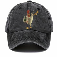Fashionable Washed Embroidered Baseball Cap - Outdoor Hiking Cycling Travel