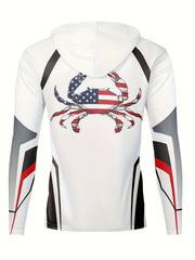 Men's UPF 50 Sun Hoodie Long Sleeve Quick Dry Top