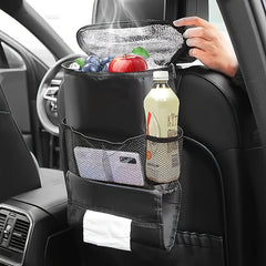 Car Ice Pack Hanging Bag Insulation Storage Organizer Multifunctional Chair Back