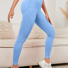 Seamless High Waist Yoga Pants Butt Lifting Fitness Leggings