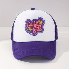 Men's Breathable Baseball Cap with Letter Print