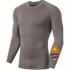 Men's Compression Warm T shirt Long Sleeve High Stretch