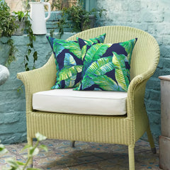 Waterproof Double Sided Printed Linen Outdoor Pillowcase 45x72cm