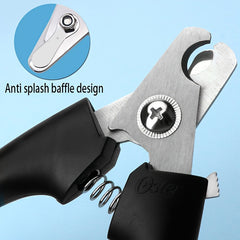 Stainless Steel Pet Nail Clippers for Cats and Dogs