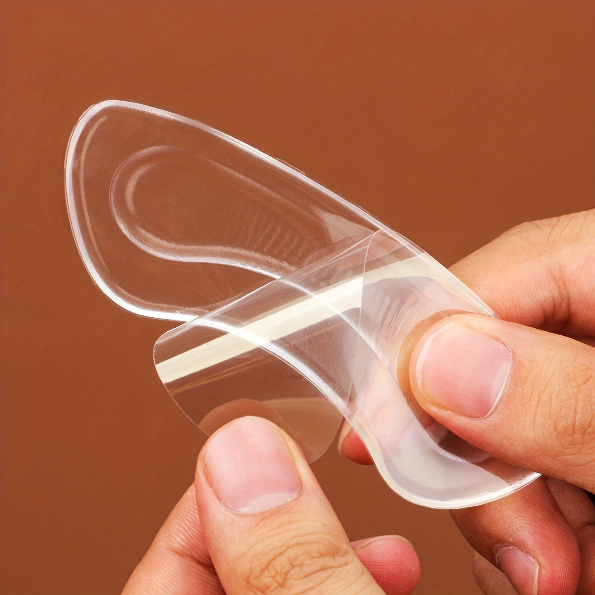Invisible Heel Stickers Silicone Anti Slip Feet Thin Heel S
