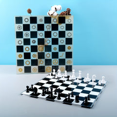 Chess Board Silicone Resin Mold DIY Chess Board Game Resin Casting Mold