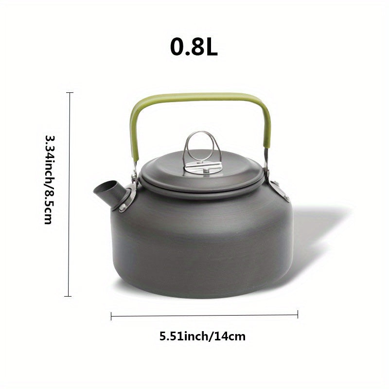 Portable Aluminium Kettle Teapot Camping Fishing Self-driving