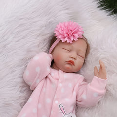 22 Inch Reborn Baby Doll Newborn Girl With Realistic Veins Vinyl