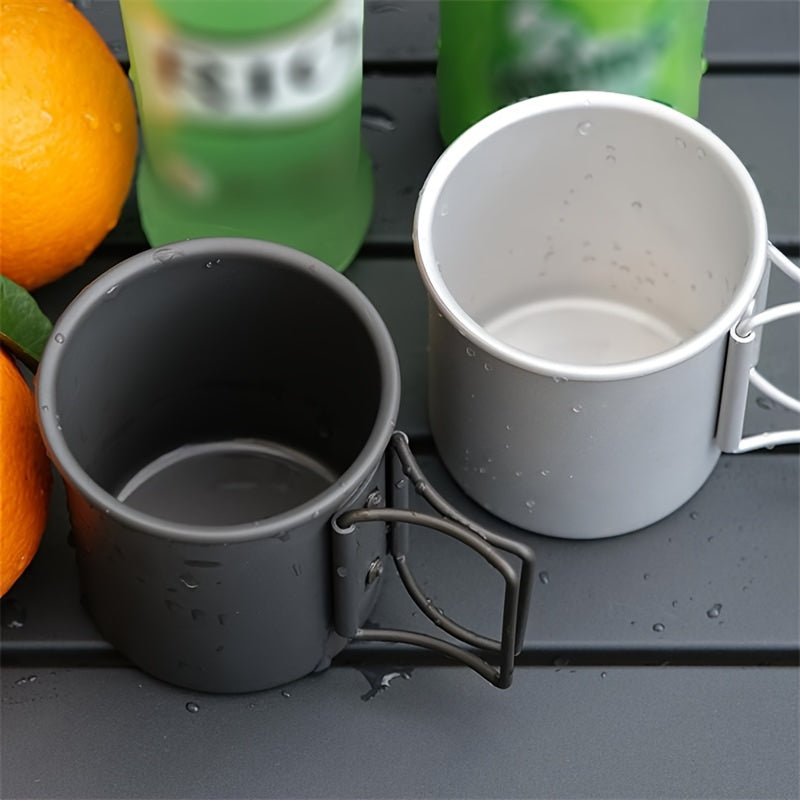 Aluminum Alloy Camping Mug for Outdoor Picnic