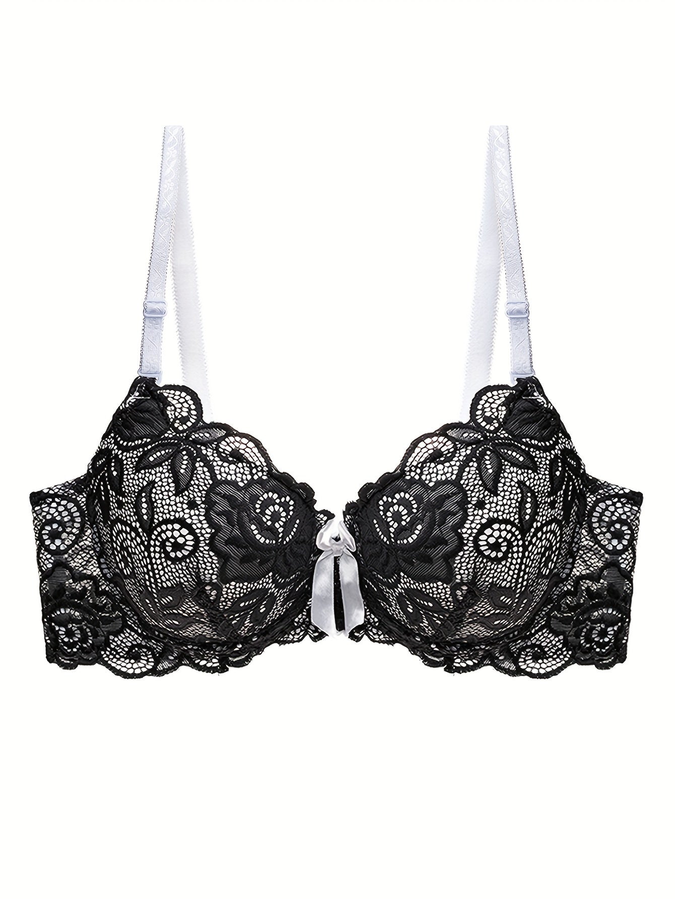 Lace Push Up Bra Breathable Women's Lingerie