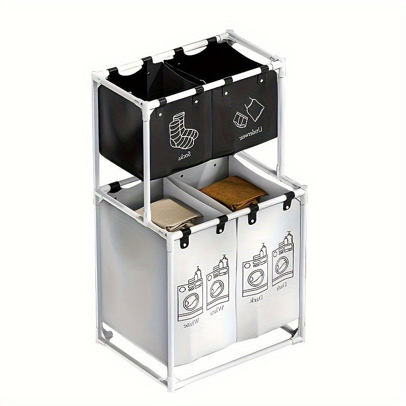 Dirty Clothes Basket Laundry Storage Rack Bathroom Storage Basket
