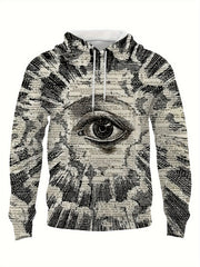 3D Print Hoodie Men Graphic Hooded Pullover Autumn Clothing