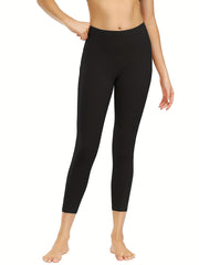 Women's High Waist Soft Yoga Pants with Pockets