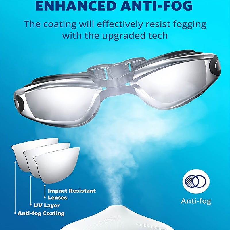 Anti-fog UV Protection Swimming Goggles for Adults