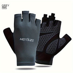 Half Finger Non Slip Sports Gloves - Breathable & Comfortable