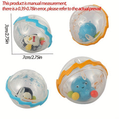 Baby Bath Splashing Training Shaking Ball Hand Grab Ball Toy