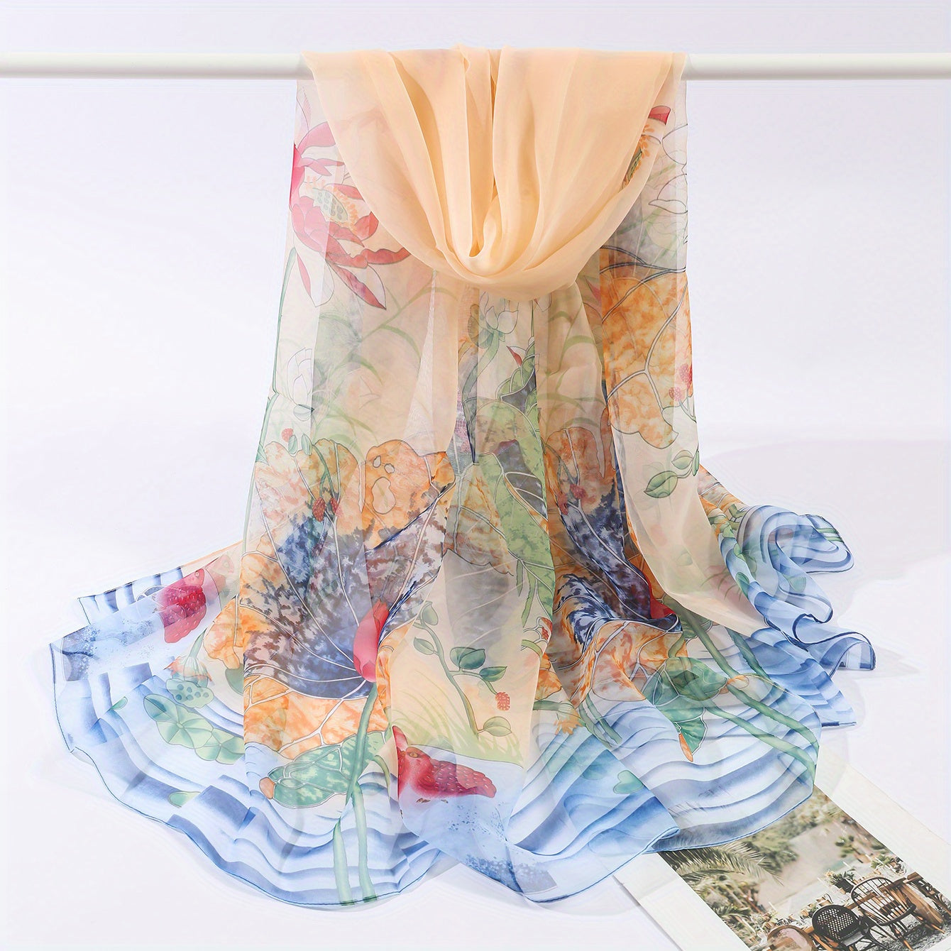 Breathable Polyester Scarf for Women