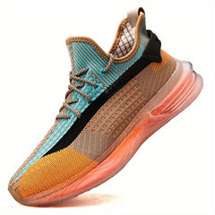 Men's Lightweight Knitted Casual Shoes For Spring And Summer
