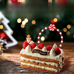 1pc Christmas Artificial Candy Cake Decoration DIY Baking Party Supplies