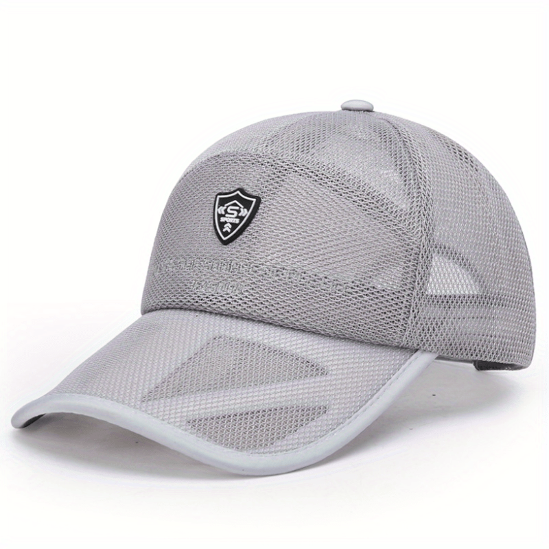 Mesh Breathable Sunscreen Baseball Cap for Outdoor Fishing
