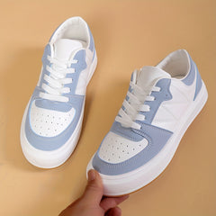 Flat Sneakers Low Top Lace Up Comfortable Shoes