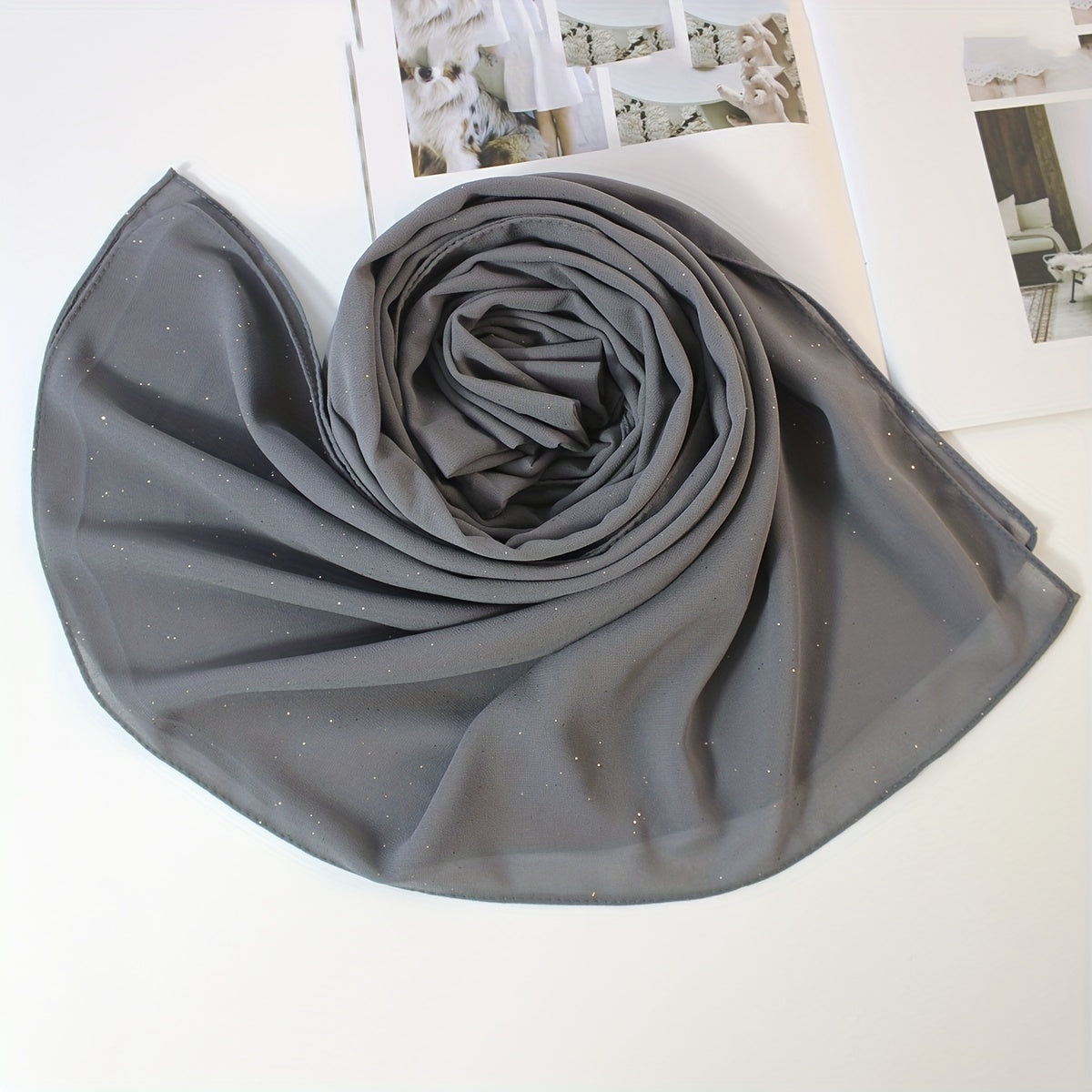 Chiffon Hijab Boho Turban Bandana Lightweight Sunscreen Wrap