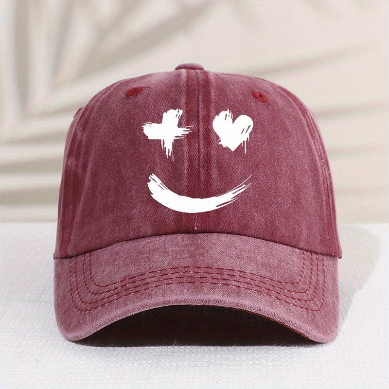 Vintage Washed Distressed Cap Sun Protection