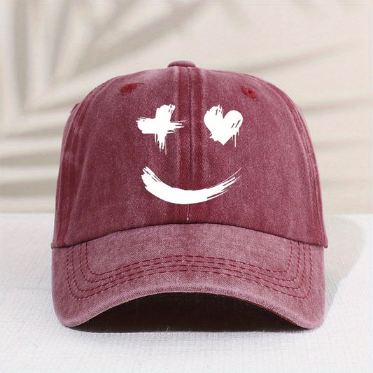 Vintage Washed Distressed Cap Sun Protection