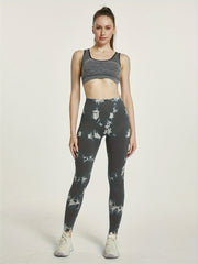 Light Grey Tie Dye Running Pants