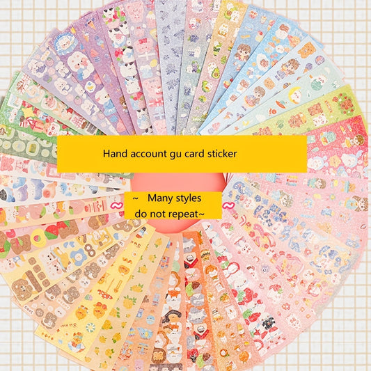 40pcs Puzzle Toy Sticker Set for DIY Crafts, Children's Gifts, Wrapping, Decor