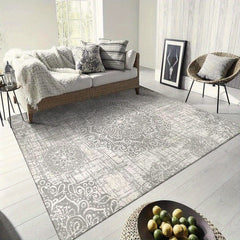 Boho Printed Flannel Living Room Rug