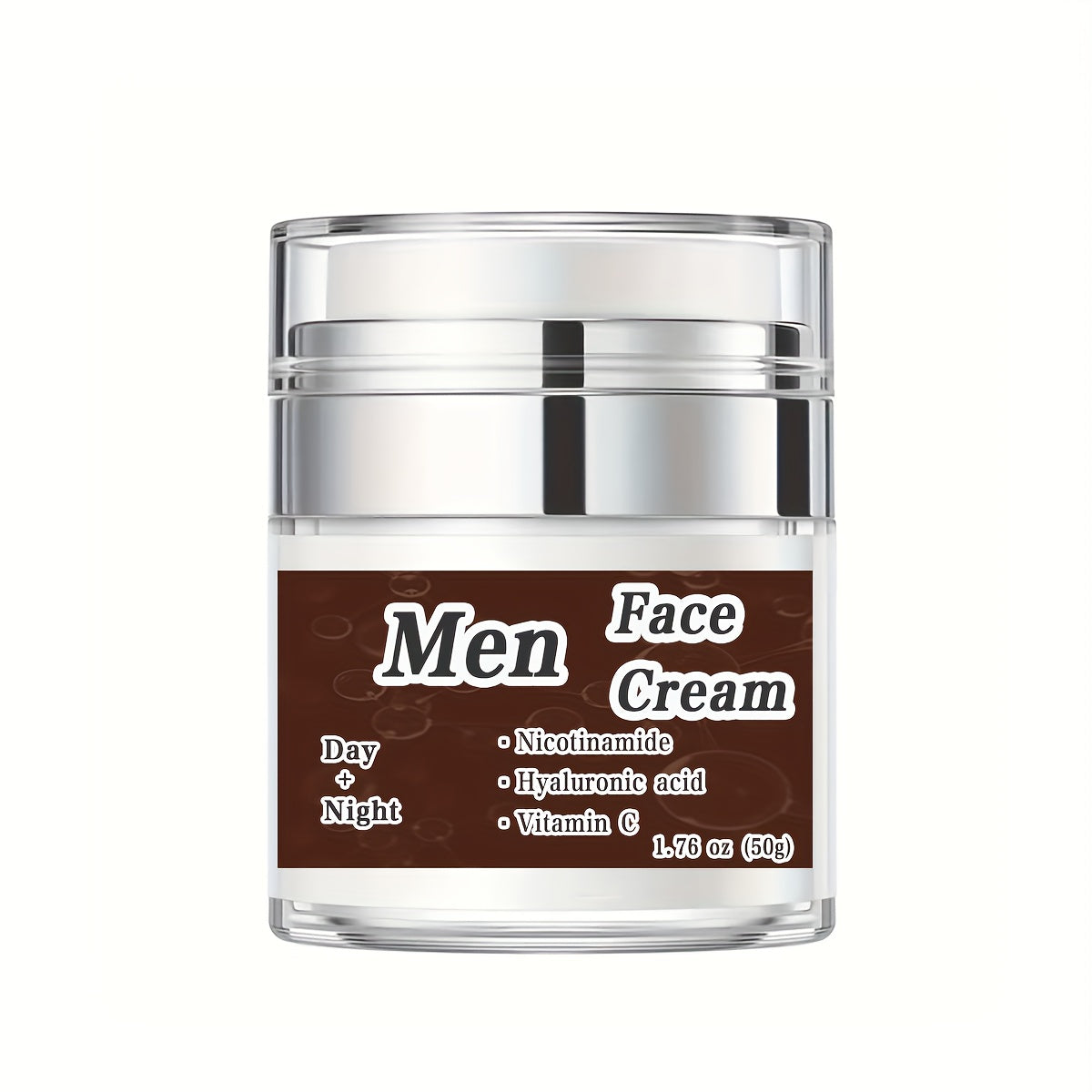 Men's Face Cream Hyaluronic Acid Vitamin C