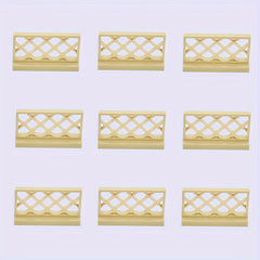 9pcs Farm & Garden Building Blocks Set DIY Animal Scene Bridge Ranch Fence Net