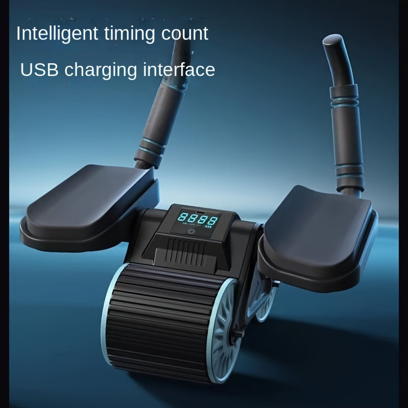 Auto Rebound Ab Muscle Trainer with LCD and Timer