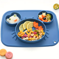 Crab Silicone Plate for Kids