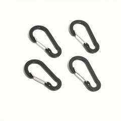 6pcs Metal Carabiner Aluminum Alloy Survival Buckle for Camping Hiking