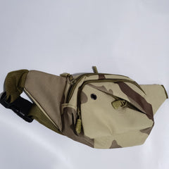 Waterproof Camo Chest Bag Fanny Pack for Outdoor Sports