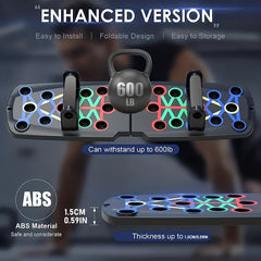 Multifunctional Push Up Training Board - Chest & Abdominal Muscle Equipment