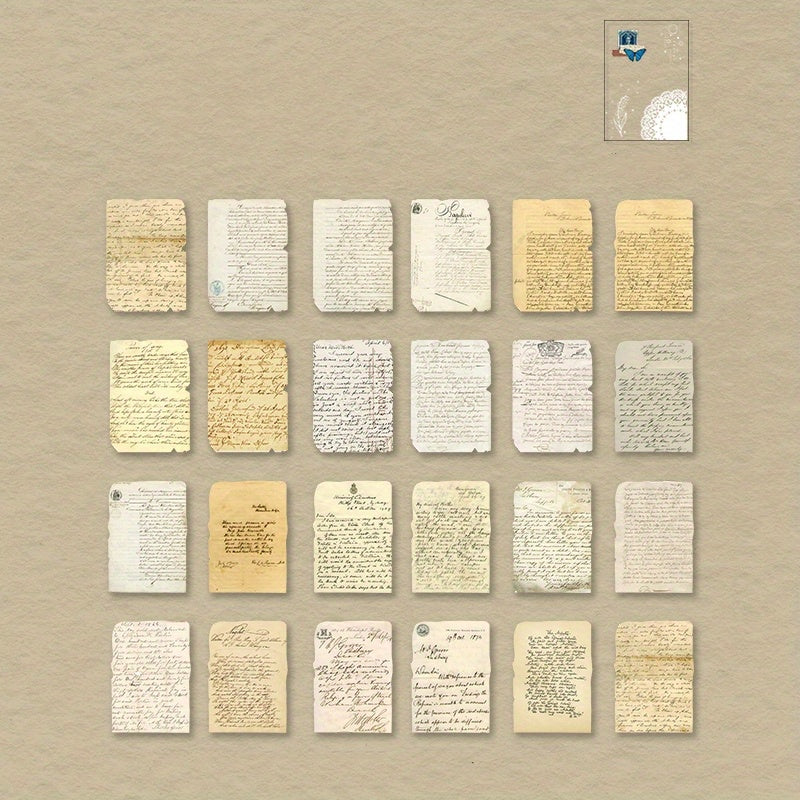 25pcs Music Score Journal Paper Memo Pad Decorative Stationery Scrapbooking DIY