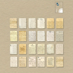 25pcs Music Score Journal Paper Memo Pad Decorative Stationery Scrapbooking DIY
