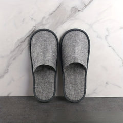 Home Linen Disposable Slippers Closed Toe Easy Pack