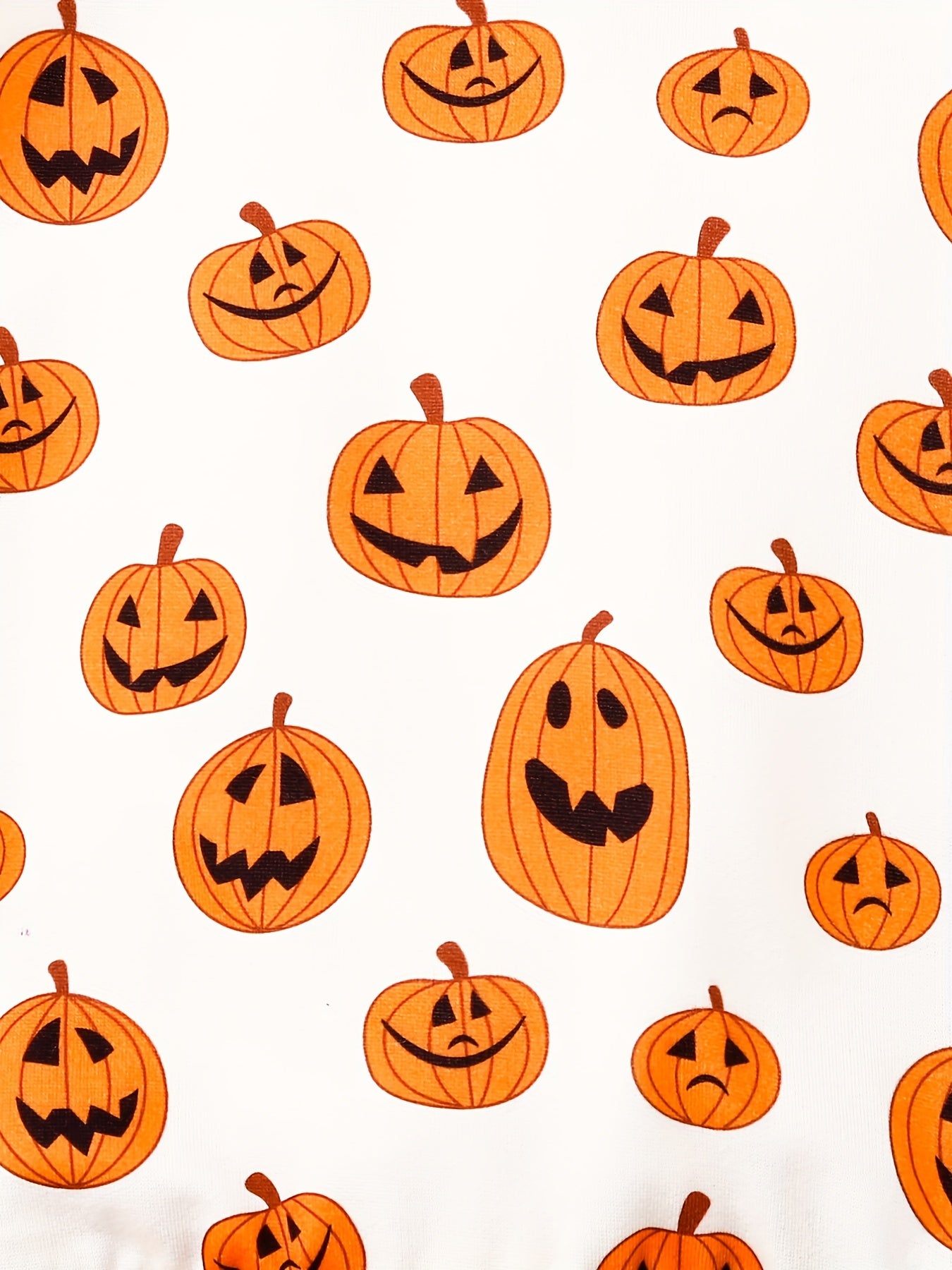 Baby Halloween Sweatshirt Cartoon Print Pullover Top
