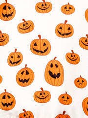 Baby Halloween Sweatshirt Cartoon Print Pullover Top