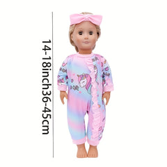 2pcs Doll Clothes Set for 35-56-45 Newborn Baby Dolls