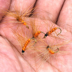5pcs Bionic Fly Hooks Mini Fly Fishing Tackle