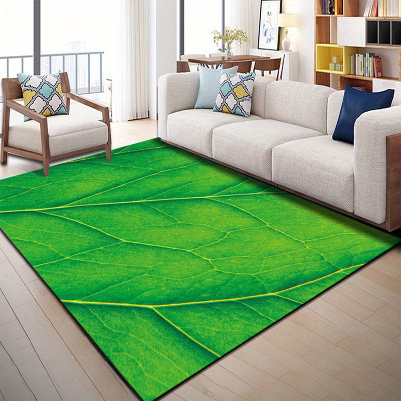 Soft Polyester Fiber Area Rug for Home Decor, Non Slip, 53ft