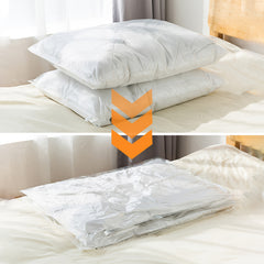 6pcs Vacuum Compression Storage Bag for Clothes Blankets Shirts